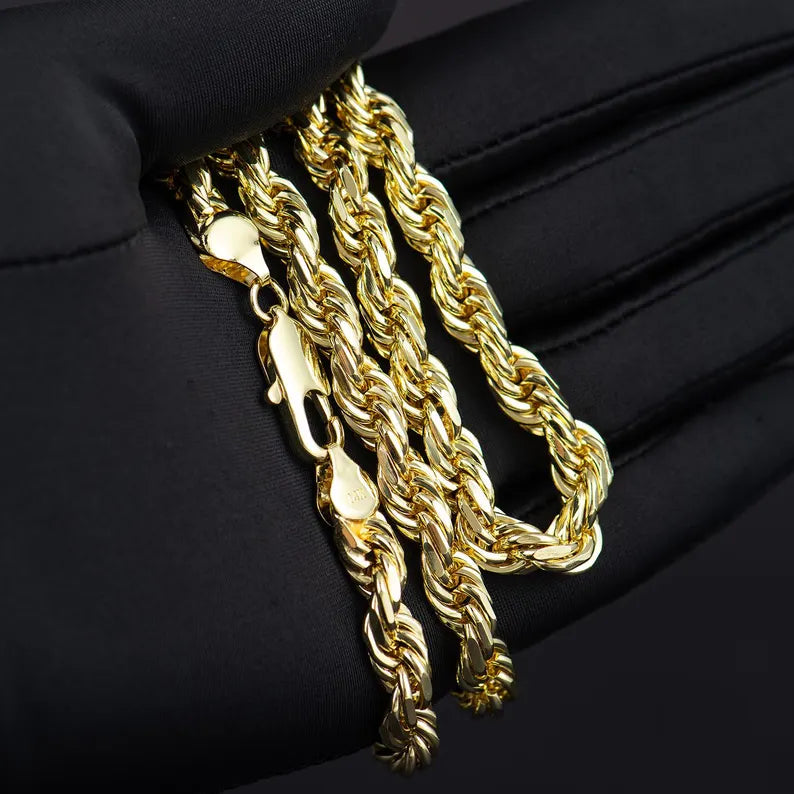 Deus® Cadena Torsal de Oro 14K