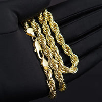 Deus® Cadena Torsal de Oro 14K